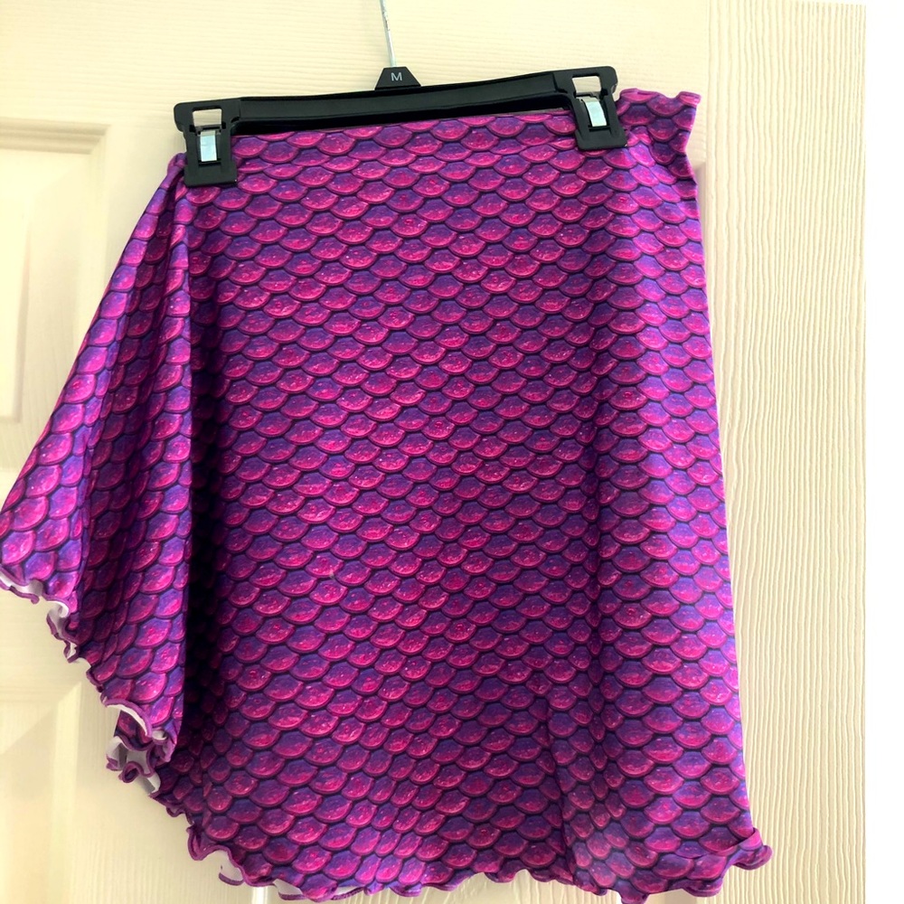 Fin Fun Purple Scale Sarong